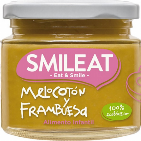 SMILEAT MELOCOTON Y FRAMBUESA 130G