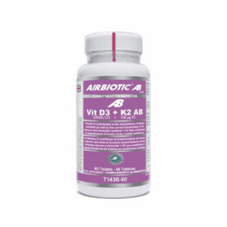 VIT.D3+K2 60TAB AIRBIOTIC