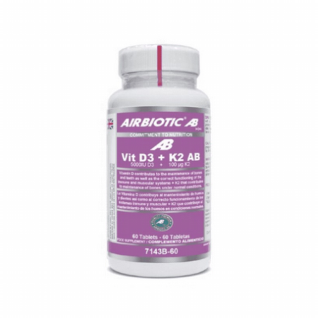 VIT.D3+K2 60TAB AIRBIOTIC