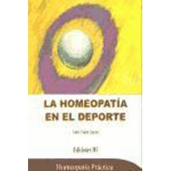 LA HOMEOPATIA EN LA DEPORTE