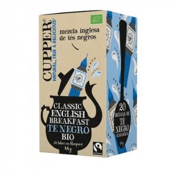 TE NEGRO ENGLISH BREAKFAST BIO 20 bolsas CUPPER