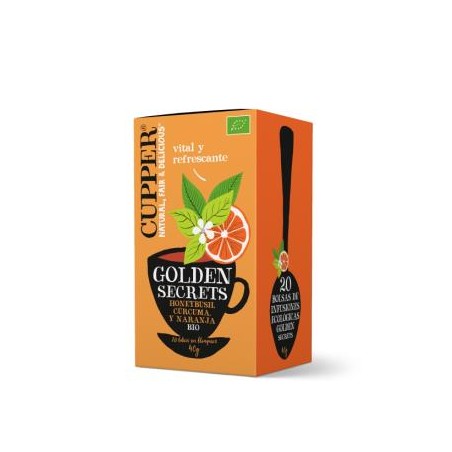 GOLDEN BIO NARANJA&CURCUMA 20 bolsas CUPPER