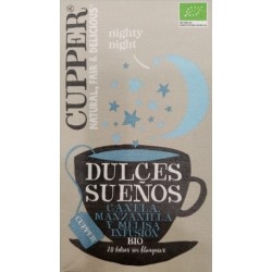 DULCES SUEÑOS BIO 20 bolsas CUPPER