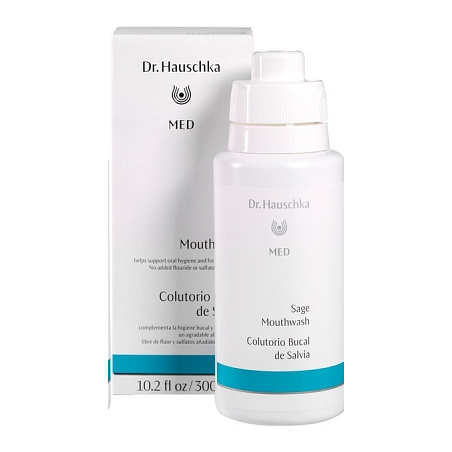 COLUTORIO SALVIA 300ML HAUSCHKA