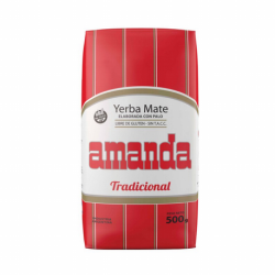 YERBA MATE AMANDA 500G