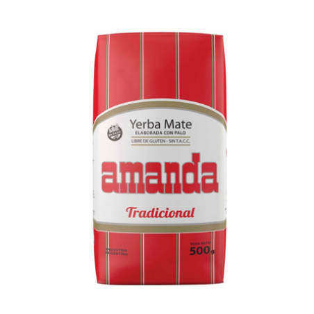 YERBA MATE AMANDA 500G