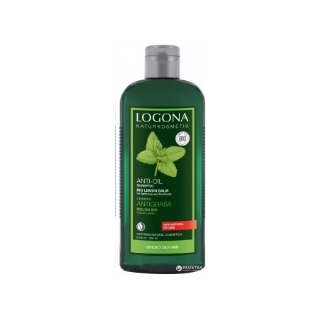 SHAMPU ANTIGRASA CON MELISSA 250ML LOGONA