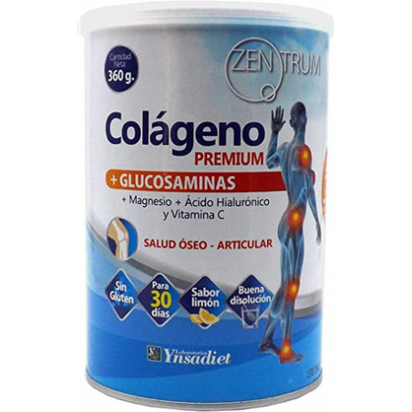 COLAGENO PREMIUM+ GLUCASAMINAS 360G ZENTRUM