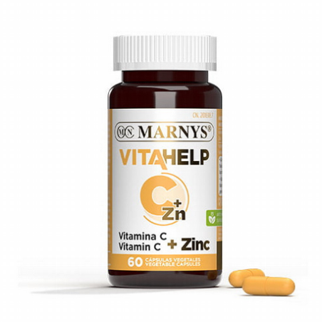 VITAHELP VIT. C + ZINC 500mg/50mg 60cap MARNYS