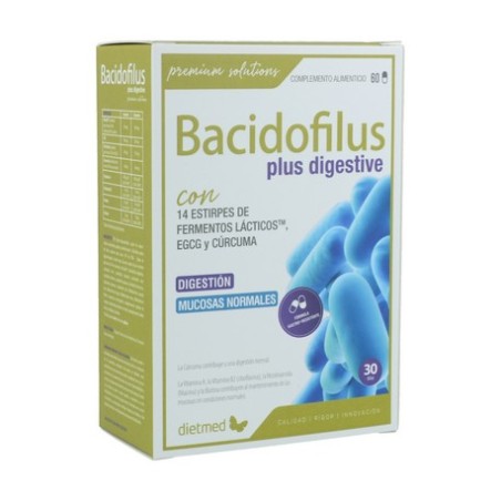 PLUS DIGESTIVE BACIDOFILUS 60CAPS DIETMED