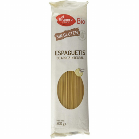 ESPAGUETIS DE ARROZ INTEGRAL 500 G S/G  E/G