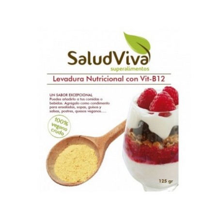 LEVADURA NUTRICIONAL CON B12 500GR SALUD VIVA