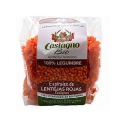 ESPIRALES LENTEJA ROJA 250GR CASTAGNO