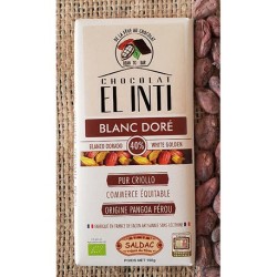 CHOCOLATE BLANCO BIO 100GR EL ORO DE LOS ANDES