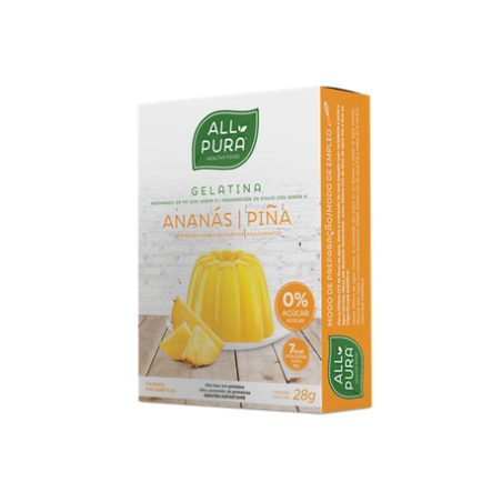 GELATINA PIÑA 30GR ALLPURA