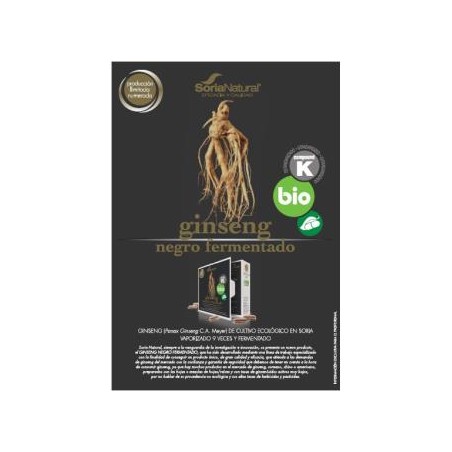 GINSENG NEGRO BIO 24 Caps S/NATURAL