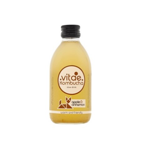 KOMBUCHA MANZANA Y CANELA 250ML VITAE