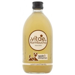 KOMBUCHA MANZANA Y CANELA 500ML VITAE