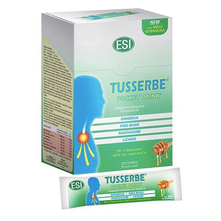 TUSSERBE POCKET DRINK 16SOBRES TREPADIET