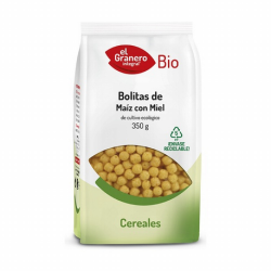 BOLITAS DE MAIZ C/MIEL BIO, 350 g E/G