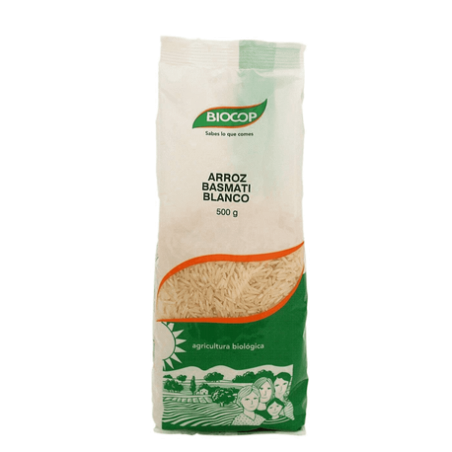 ARROZ BASMATI BLANCO 500GR BIOCOP