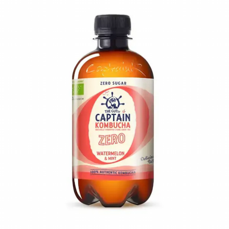 CAPTAIN KOMBUCHA ZERO 400ML WATERMELON&MINT
