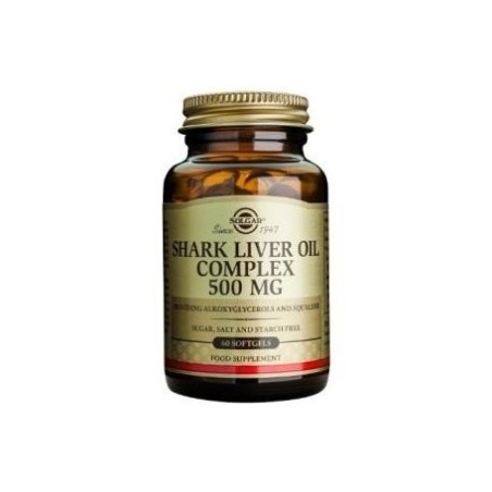 ACEITE DE HIGADO DE TIBURON 60 Caps