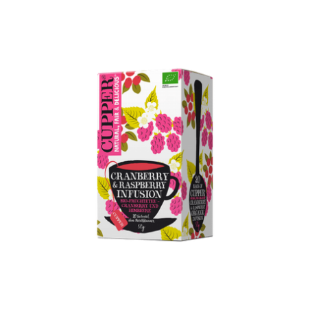 INFUSION ARANDANO Y FRAMBUESABIO 20BAG CUPPER