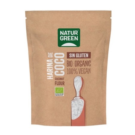 NATURGREEN HARINA COCO BIO 500 GR