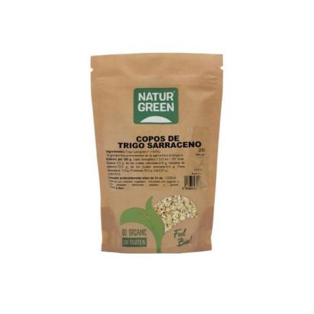 COPOS TRIGO SARRACENO BIO 250 gr S/GLUTEN NATURGREEN