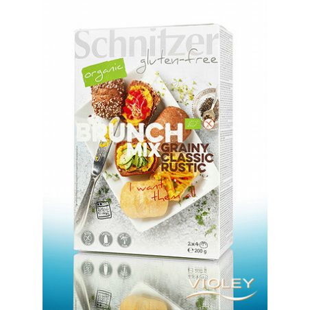PANECILLOS BRUNCH MIX S/G SCHNITZER 200G