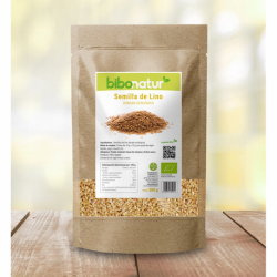 SEMILLA DE LINO DORADO 500G BIBONATUR
