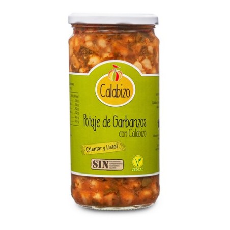 POTAJE BIO GARBANZOS 400GR CALABIZO
