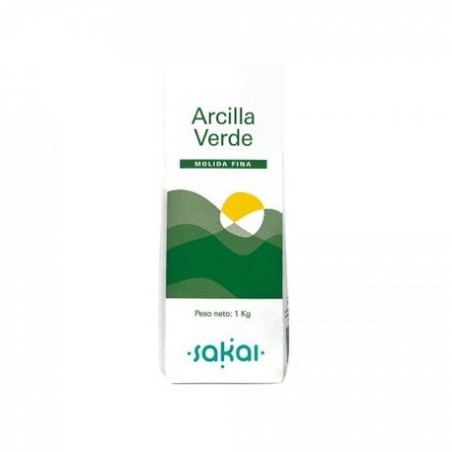 ARCILLA VERDE 1KG SAKAI