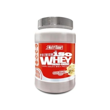 NUTRIOSPORT ISO WHEY CERO CERO 1kg VAINILLA