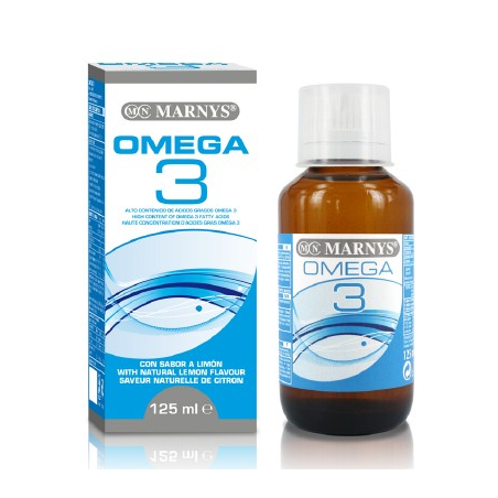 OMEGA 3 125ML SABOR LIMON MARNYS