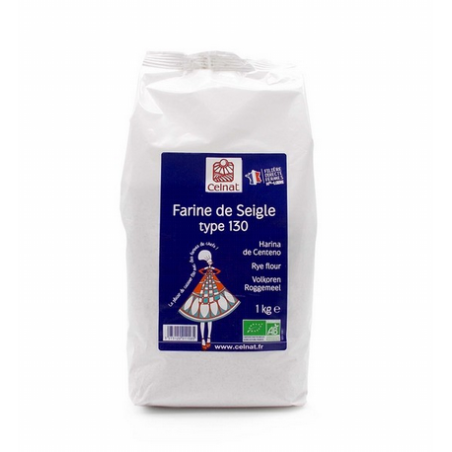 HARINA DE CENTENO 1KG BIO CELNAT