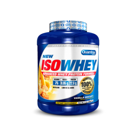 QUAMTRAX ISOWHEY 2 KG VAINILLA BISCUIT