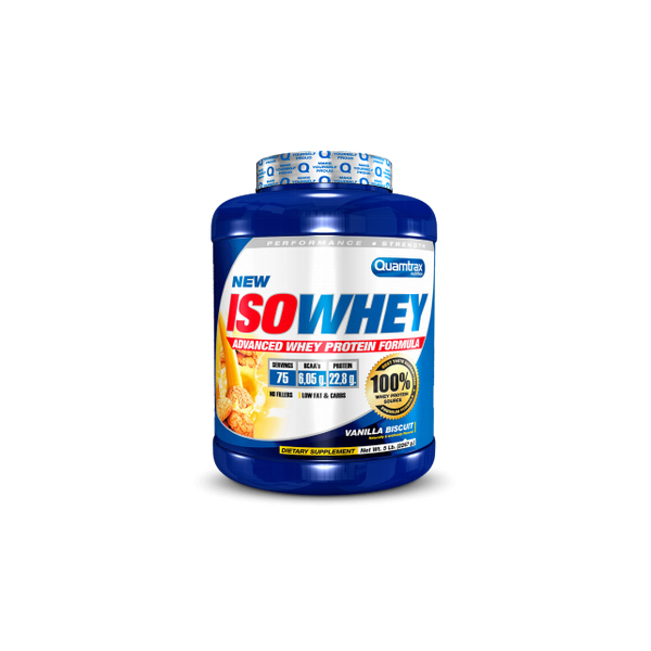 QUAMTRAX ISOWHEY 2 KG VAINILLA BISCUIT