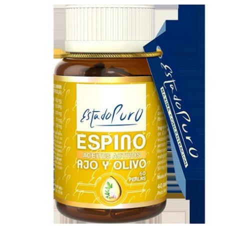 ESPINO BLANCO AJO Y OLIVO 60caps.