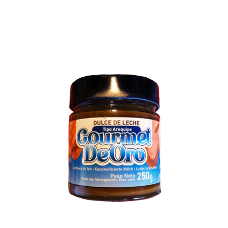 DULCE DE LECHE GOURMET DE ORO 250G INTER.