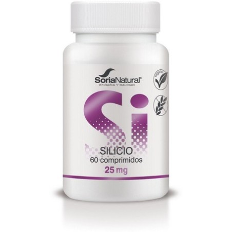 SILICIO 25MG 60CAPS SORIA NATURAL
