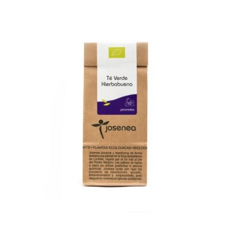 TE VERDE CON HIERBABUENA 10 PIRAMIDES JOSENEA