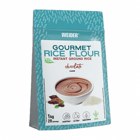 WEIDER GOURMET RICE FLOUR 1KG CHOCOLATE