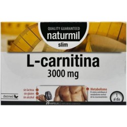 L-CARNITINA  3000MG 20VI DIETMED