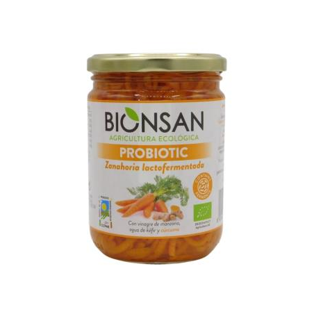 ZANAHORIA LACTOFERMENTADA CURCUMA 420GR BIONSAN