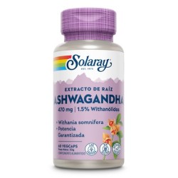 ASHWAGANDHA 470 MG 60CAPS SOLARAY