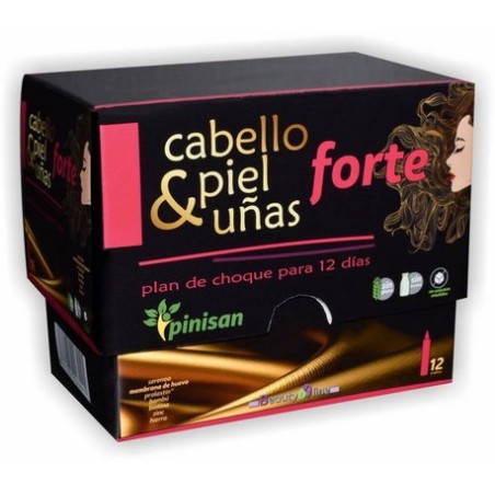 CABELLO PIEL UÑAS FORTE 12AMP PINISAN