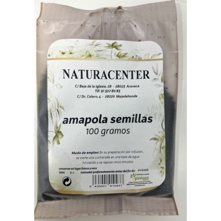 AMAPOLA SEMILLA 100GR NATURA PINISAN