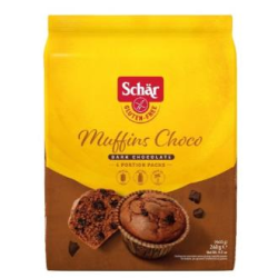 MUFFINS DE CHOCOLATE MAGDALENAS 5UND/45GR SCHAR